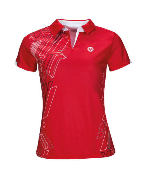 Sport póló vörös, női | Oliver Bilbao | squashuto.hu