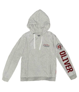 Squash ruházat - Hoodie Beige Logo Oliver - fallabda hoodie - squashuto.hu